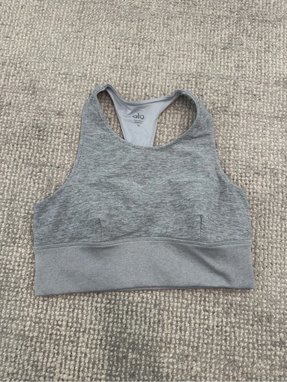 Alo Yoga Sports Bra - Gray